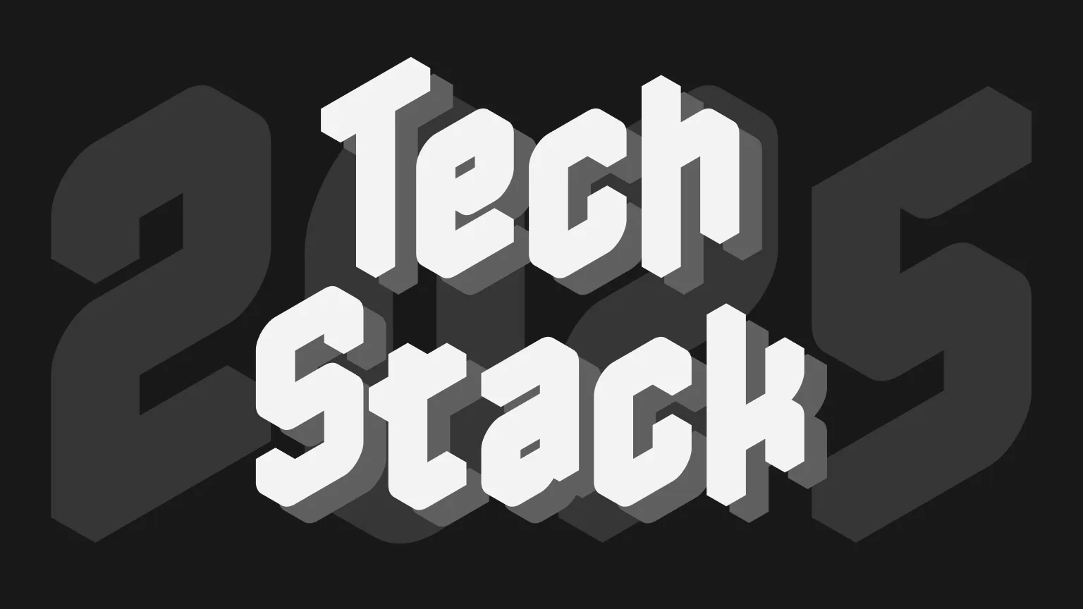 Cover illustration of Coditive's 2025 tech stack