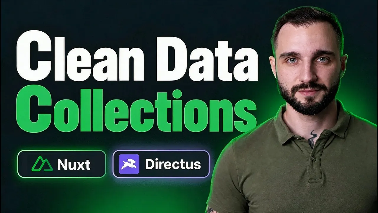 How to build data collections in Nuxt and Directus?