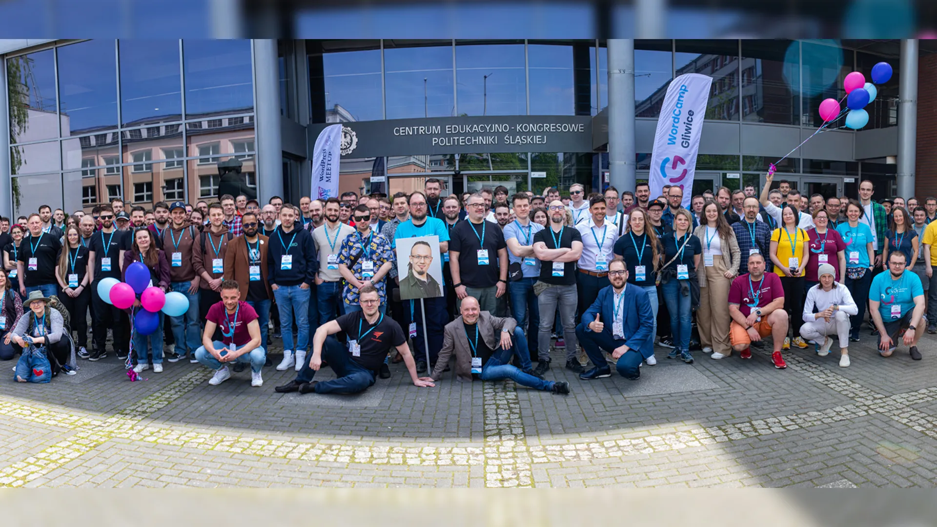 WordCamp Gliwice 2024 group photo