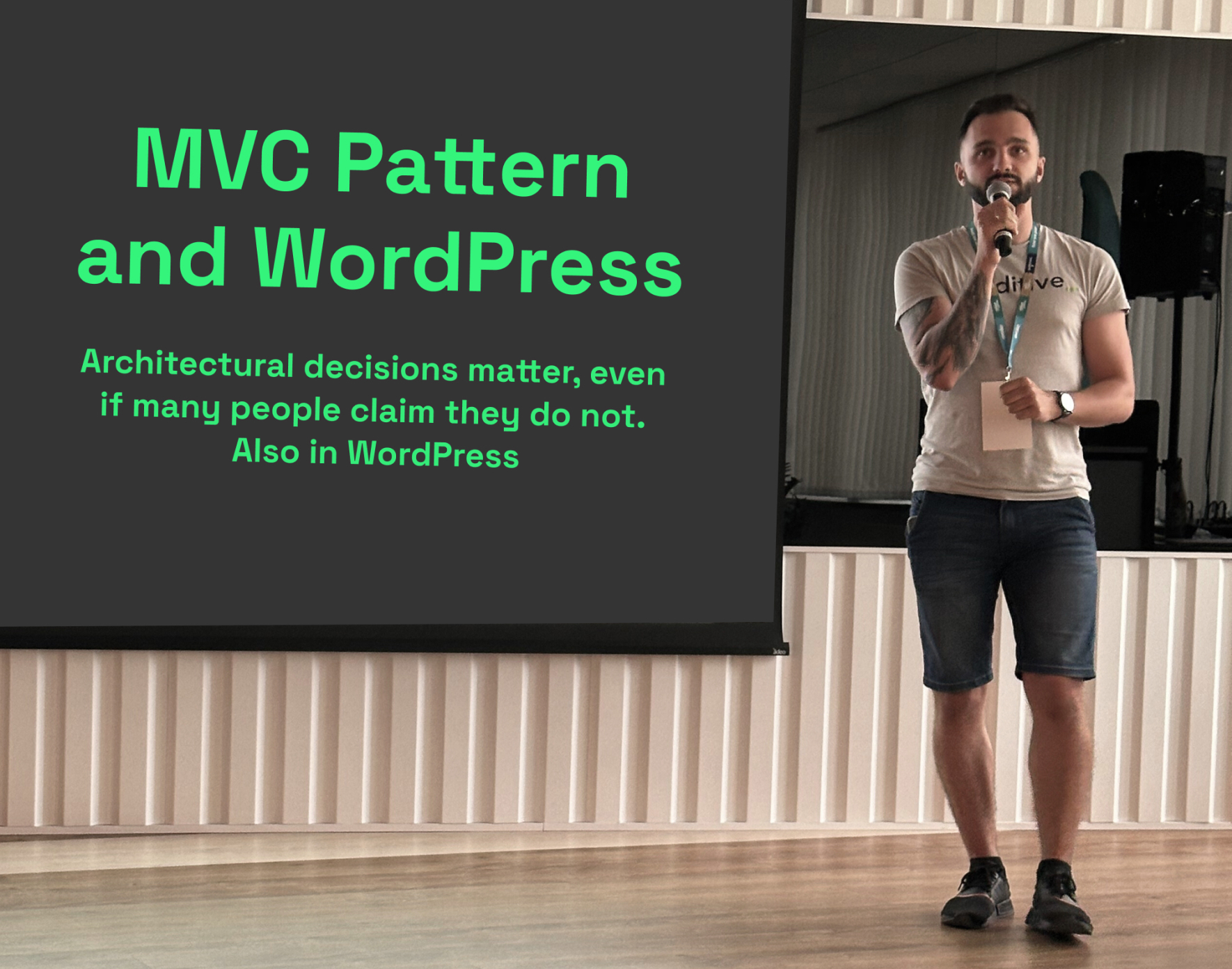 WordUp Kraków 2024 - Our CTO presentation's about MVC Pattern